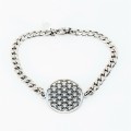 Flower of Life Frequency Bracelet - Silver